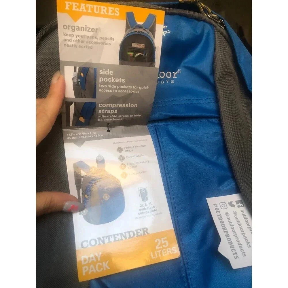 Outdoor Products 25L Backpack NWT